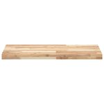 vidaXL Étagère flottante 60x40x4 cm bois d'acacia massif non traité