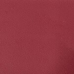 vidaXL Fauteuil Rouge bordeaux 60 cm Similicuir