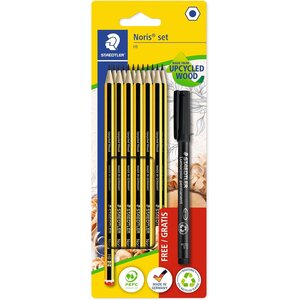 Kit crayon Noris + marqueur permanent 318F STAEDTLER