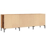 vidaXL Meuble TV vieux bois 150x30x50 cm bois d'ingénierie