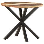 vidaXL Table d'appoint 68x68x56 cm Bois de récupération massif