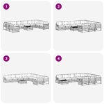 vidaXL Ensembles de canapés 11 pc