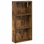 vidaXL Armoire murale de salle de bain Chêne Fumé 30 x 10 x 60 5 cm