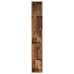 vidaXL Bibliothèque/Séparateur de pièce vieux bois 100x24x155 cm
