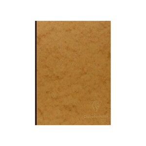 Carnet de notes AGE BAG DIN A5 vierge beige vierge 96 feuilles CLAIREFONTAINE