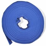 vidaXL Tuyau plat 50 m 2 pouces PVC