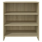 vidaXL Buffet Chêne sonoma 70x40 5x75 cm Bois d'ingénierie