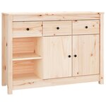 vidaXL Buffet 100x35x74 cm Bois massif de pin