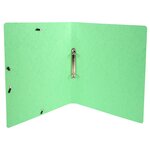 Classeur à élastiques 2 anneaux 15mm Iderama - A4  vert anis EXACOMPTA