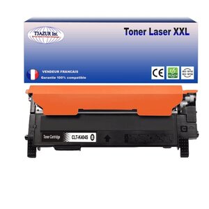 Toner compatible avec Samsung CLT-K404 pour Samsung XPress C430FW - Noire -1 500 pages - T3AZUR