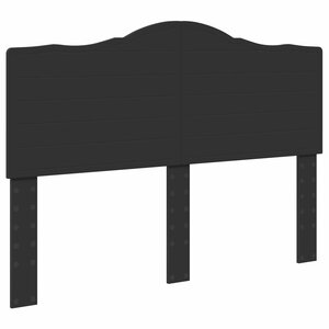 vidaXL Tête de lit Chêne noir 160 cm Bois d'ingénierie