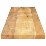 vidaXL Dessus de table 160x20x2 5cm rectangulaire bois massif manguier