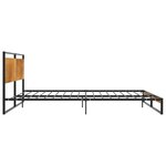 vidaXL Cadre de lit Métal 200x200 cm