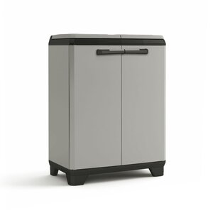 Keter Armoire de recyclage Planet gris et noir