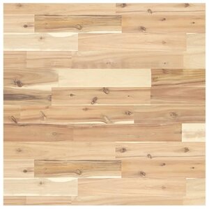 vidaXL Dessus de table carré 60x60x4 cm bois massif d'acacia