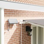 vidaXL Auvent Rétractable Gris clair 600 × 300 cm Tissu et acier