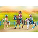 PLAYMOBIL 71493 - Van pour cheval et poneys avec enclos