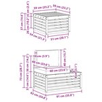 vidaXL Ensemble de canapés d'extérieur 4 Pièce