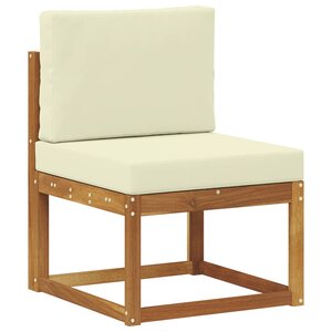 vidaXL Sofa de milieu extérieur Bois d'Acacia Massif