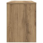 vidaXL Meuble TV Chêne artisanal 80 x 30 x 40 cm Bois d'ingénierie