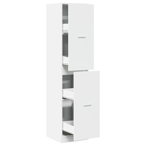 vidaXL Armoire d'apothicaire blanc 40x41x174 5 cm bois d'ingénierie