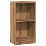 vidaXL Bibliothèque chêne artisanal 40x24x76 cm bois d'ingénierie