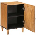 vidaXL Cabinet de salle de bain Marron clair 38 x 33.5 x 160 cm