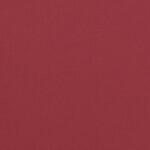 vidaXL Coussins de chaise lot de 6 bordeaux 40x40x7 cm tissu oxford