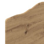 vidaXL Tête de lit Chêne artisanal 100 cm Bois d'ingénierie
