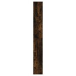vidaXL Armoire à chaussures chêne fumé 60x21x163 5 cm bois ingénierie