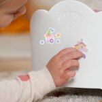 Zapf Creation 835999 - Baby born Lit arc-en-ciel pour poupée