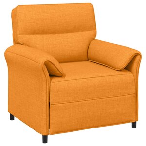 vidaXL Canapé 100  polyester  cadre en métal  MDF  Contreplaqué