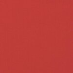 vidaXL Coussin de palette rouge 50x40x12 cm tissu