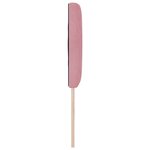 vidaXL Tête de lit LED Rose 160 cm Velours