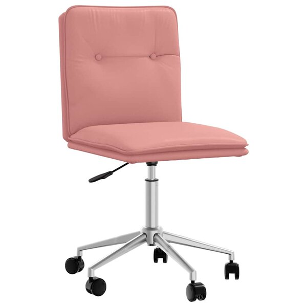 vidaXL Chaise à manger rose similicuir