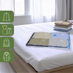 Pack and Move - Lot 8 Housses Rangement Sous Vide - Taille S 50 x 70 cm - Sac de Compression - Vêtements  Pull Hiver - Petit Format - Fermeture Zip