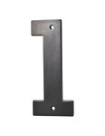 THIRARD - Chiffre 1  à visser  alliage  H.80mm  noir - THIRARD