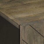 vidaXL Armoire de salle de bain murale 38x33x48cm bois massif manguier