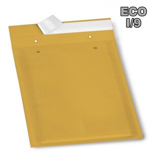 50 enveloppe bulle Eco I/9 marron 320x450mm DIFPAC
