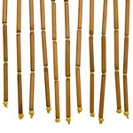 vidaXL Rideau de porte anti-insectes multicolore 90 x 200 cm Bambou