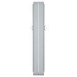 vidaXL Auvent latéral rétractable Crème 140 x 1000 cm