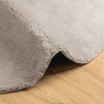 vidaXL Tapis Couleur sable 80 x 150 cm Polyester