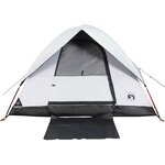 vidaXL Tente de camping à dôme 3 personnes tissu occultant imperméable