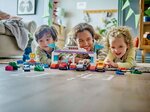 LEGO DUPLO - Ensemble de Voitures de Course et Pilotes d'Écurie de F1 - 10445 pour Enfants