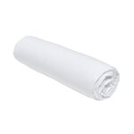 Drap housse - 140 x 200+30 cm uni - Craie