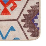 vidaXL Tapis lavable multicolore 160x230 cm antidérapant