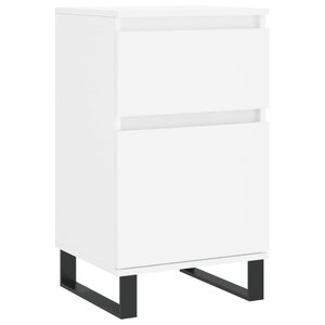 vidaXL Buffet blanc 40x35x70 cm bois d’ingénierie