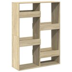 vidaXL Cloison de séparation chêne sonoma 100x33x135cm bois ingénierie