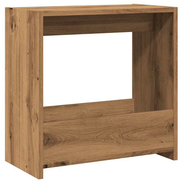 vidaXL Table d'appoint chêne artisanal 50x26x50 cm bois d'ingénierie