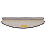 vidaXL Tapis d'escalier autocollants aspect sisal 15 Pièces 65x21x4 cm